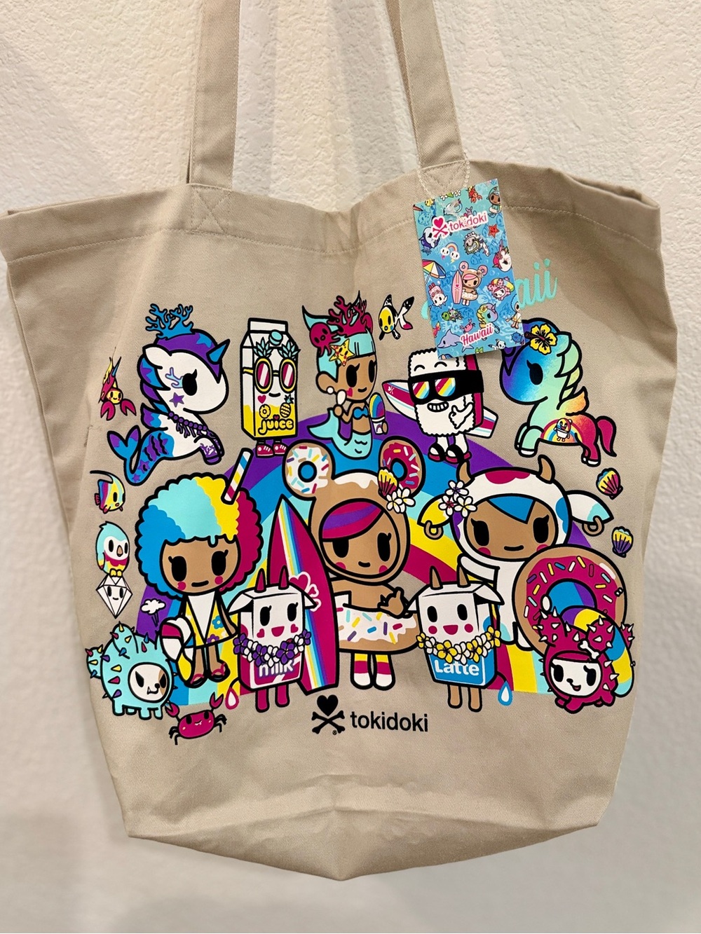 🌺 Tokidoki Hawaii 2021 Collection Canvas Tote — NWT! - Excellent condition!!